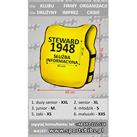 Znaczniki sportowe plastrony koszulki informacyjne producent Polska