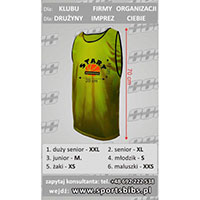 Znaczniki sportowe plastrony koszulki informacyjne producent Polska